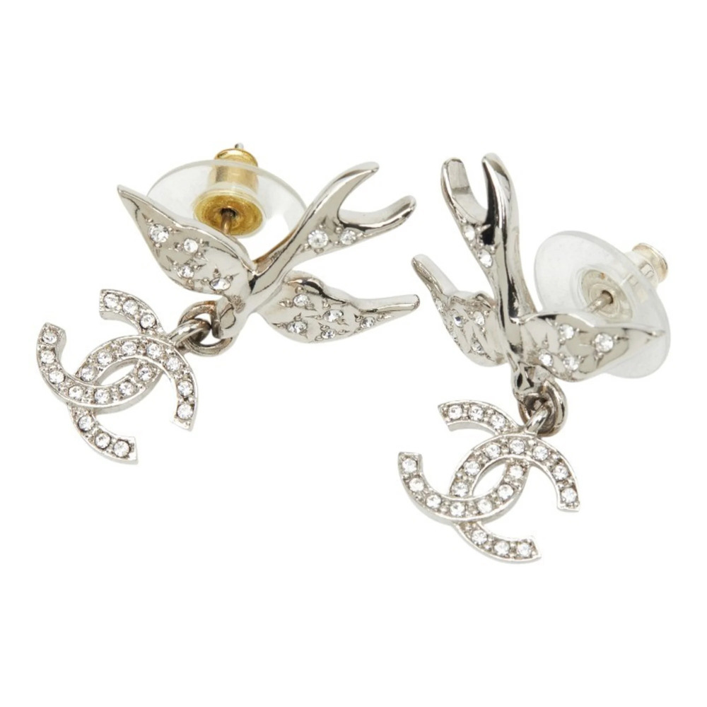 CHANEL Silver Earrings - Picture 1 of 5